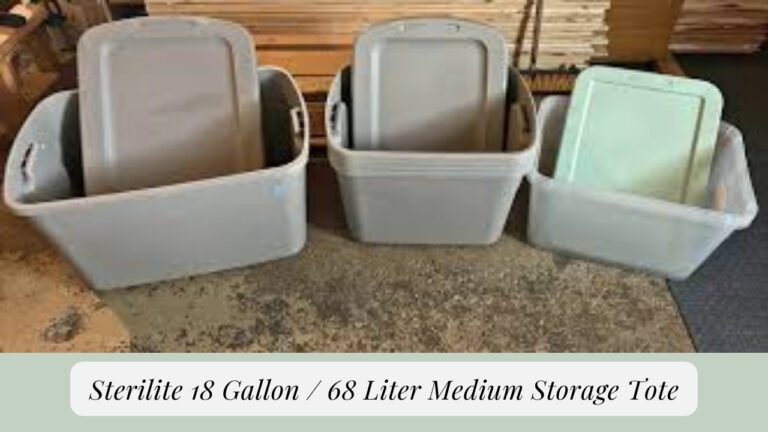 Sterilite 18 Gallon / 68 Liter Medium Storage Tote