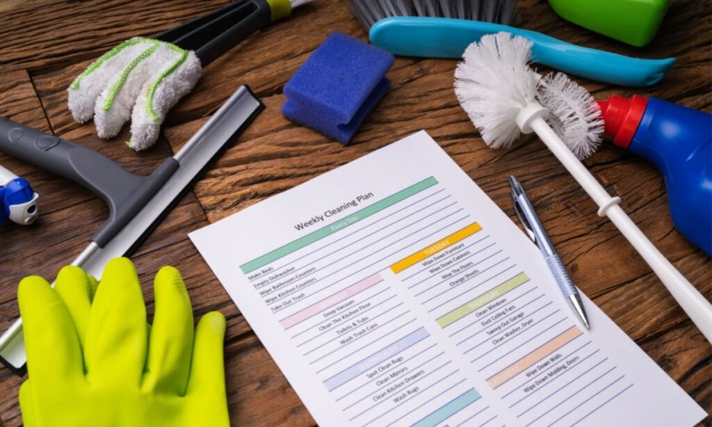 Photo inspiration: Tips For Creating A Minimalist Shared Space Cleaning Schedule Reference: Creating A Cleaning Schedule For Co Living Spaces
